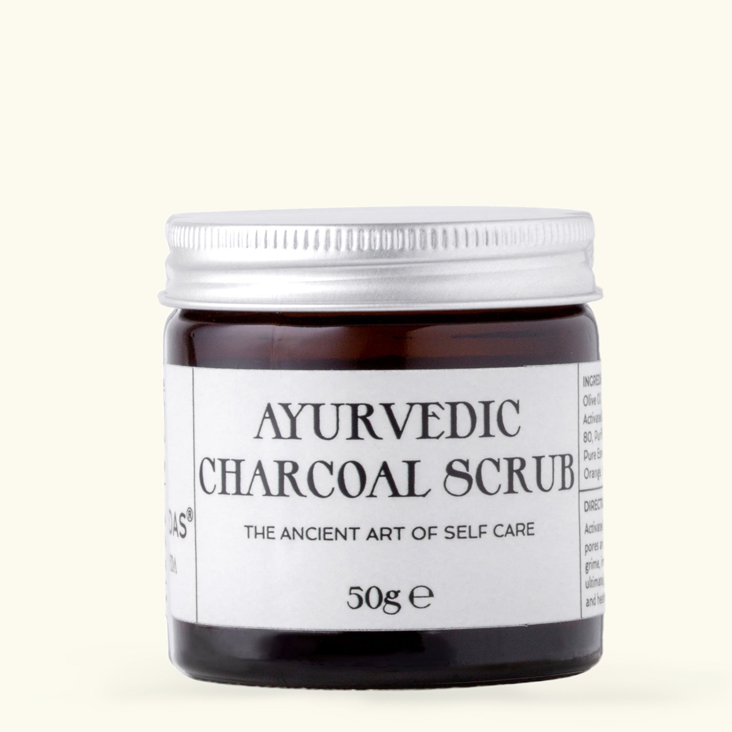 Experience deep cleansing and exfoliation with Art of Vedas Ayurvedic Charcoal Scrub, a blend of activated charcoal and ancient Ayurvedic wisdom that detoxifies and revitalizes your skin.