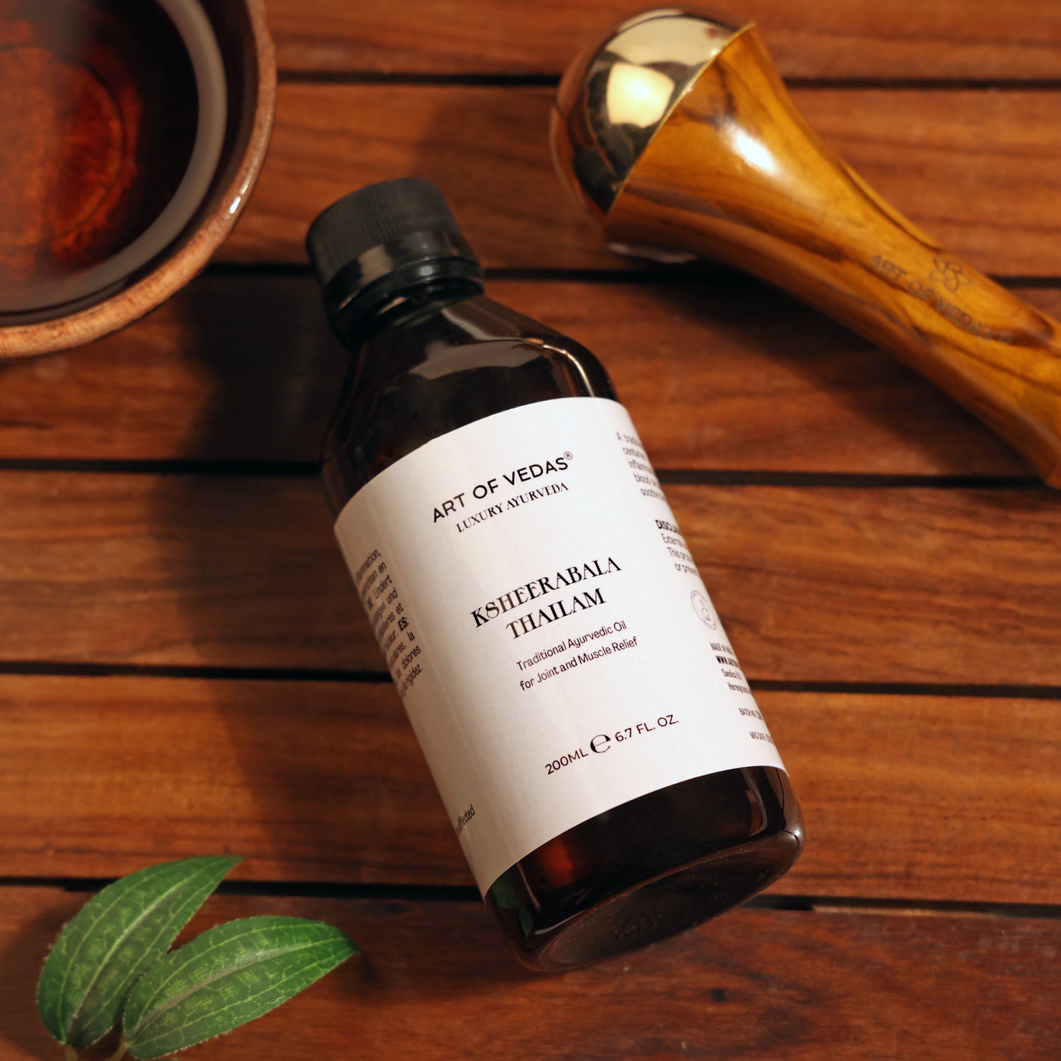 Ayurvedic thailam - Ksheerabala Thailam - Ayurvedic Massage Oil - ayurvedic wellness by Art of Vedas